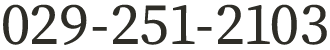 029-251-2103